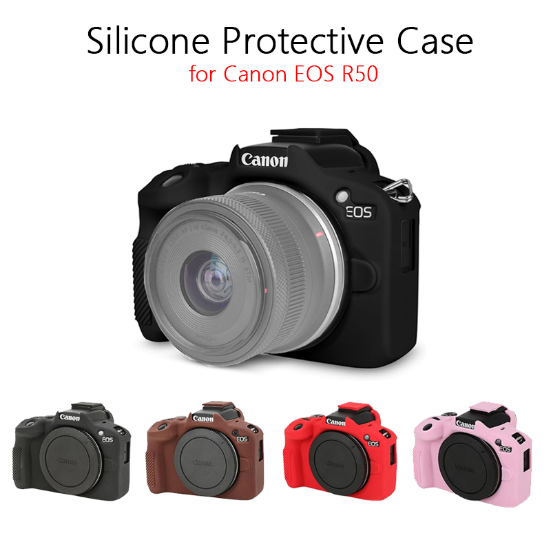 Canon Camera Eos R50 - Casing Pelindung Silikon untuk Canon EOS