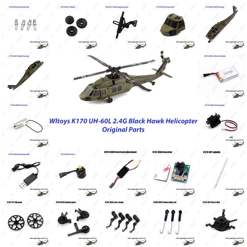 Rc Helicopter Coaxial - Suku Cadang Helikopter RC Wltoys XK