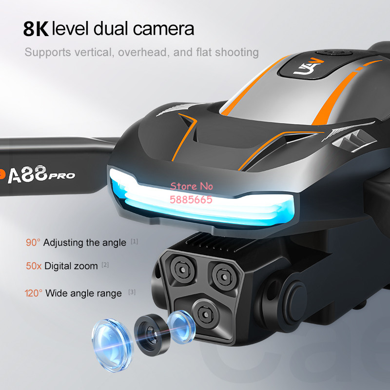 Drone RC 8K Fotografi Udara de - Rc Helicopter Electric ulasan dan harga