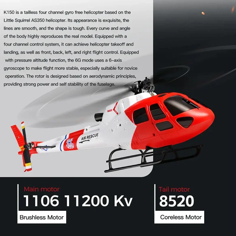Helikopter RC WLtoys 4CH K150- - Rc Helicopter Gas ulasan dan harga