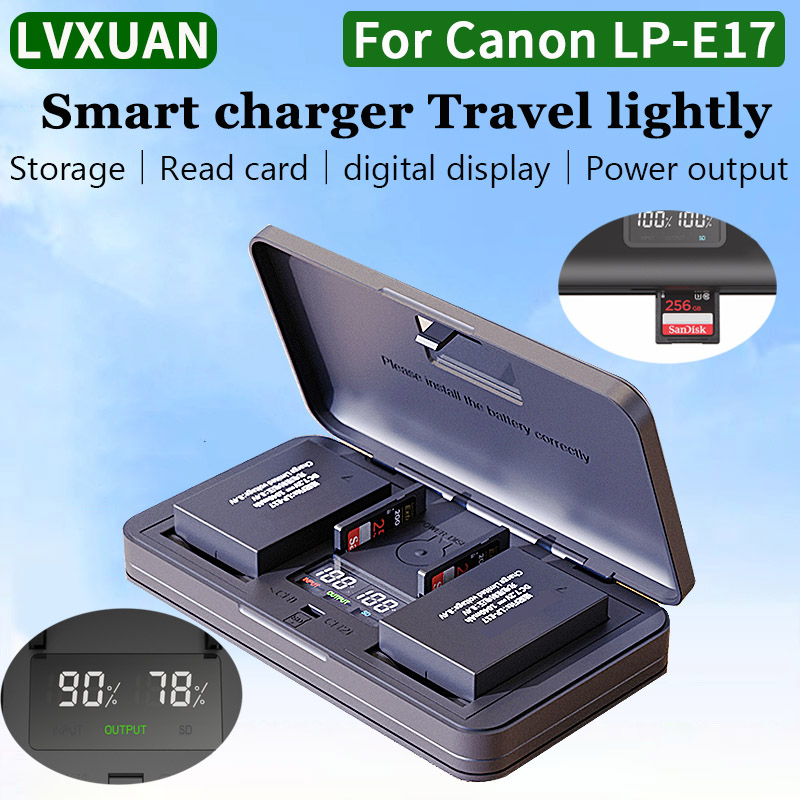 LVXUAN pengisi daya baterai LP - Canon Camera Eos R50 ulasan dan harga
